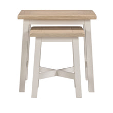 Marlborough Natural Linen Nest of Tables