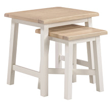 Marlborough Natural Linen Nest of Tables