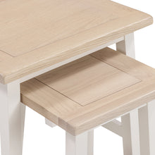 Marlborough Natural Linen Nest of Tables