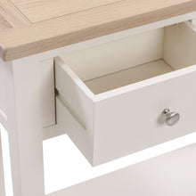 Marlborough Natural Linen Small Console Table