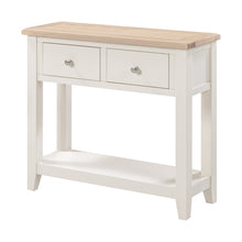 Marlborough Natural Linen Small Console Table