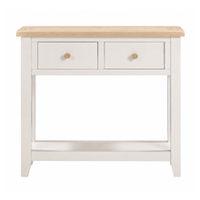 Marlborough Natural Linen Small Console Table