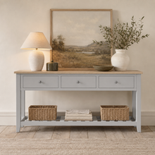 Marlborough Dove Grey Large Console Table