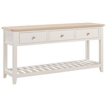 Marlborough Natural Linen Large Console Table