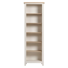 Marlborough Natural Linen Tall Slim Bookcase