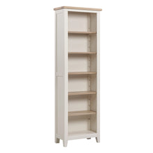Marlborough Natural Linen Tall Slim Bookcase