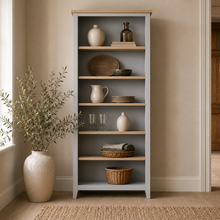 Marlborough Dove Grey Large Bookcase