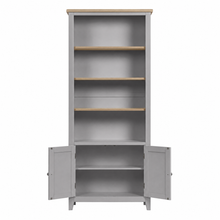 Marlborough Dove Grey Alcove Display Cabinet