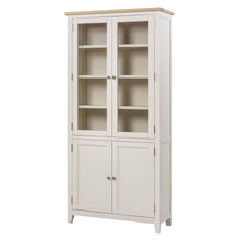 Marlborough Natural Linen Glass Display Cabinet