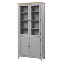 Marlborough Dove Grey Glass Display Cabinet