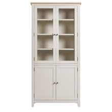 Marlborough Natural Linen Glass Display Cabinet