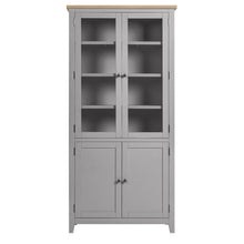 Marlborough Dove Grey Glass Display Cabinet