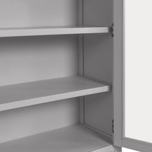 Marlborough Dove Grey Glass Display Cabinet
