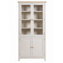 Marlborough Natural Linen Glass Display Cabinet