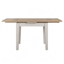 Marlborough Natural Linen Square Extending Dining Table