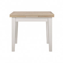 Marlborough Natural Linen Square Extending Dining Table