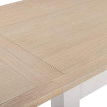 Marlborough Natural Linen Square Extending Dining Table