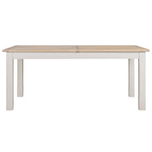 Marlborough Natural Linen 4-6 Seater Extending Dining Table