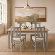 Marlborough Dove Grey 4-6 Seater Extending Dining Table