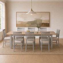 Marlborough Dove Grey 6-10 Seater Extending Dining Table