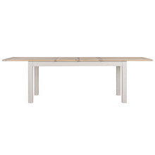 Marlborough Natural Linen 6-10 Seater Extending Dining Table