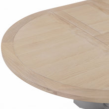 Marlborough Dove Grey 4-6 Seater Round Extending Dining Table