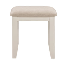 Marlborough Natural Linen Dressing Table Stool