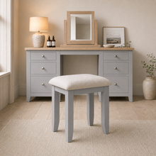 Marlborough Dove Grey Dressing Table Stool