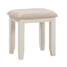 Marlborough Natural Linen Dressing Table Stool