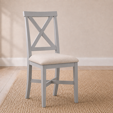 Marlborough Dove Grey Upholstered Dining Chair