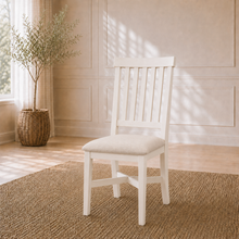 Marlborough Natural Linen Upholstered Dining Chair