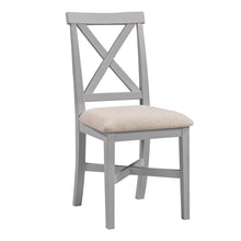 Marlborough Dove Grey Upholstered Dining Chair