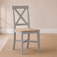 Marlborough Dove Grey Upholstered Country Dining Chair