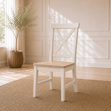 Marlborough Natural Linen Country Dining Chair