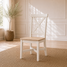 Marlborough Natural Linen Country Dining Chair