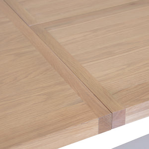 Clover Painted Large Extending Dining Table (2.2 m-2.6 m)