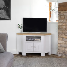 Clover Painted Corner TV Unit