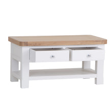 Clover Painted Coffee Table