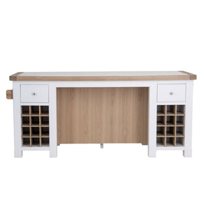 Clover Painted Large Kitchen Island