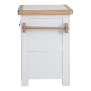 Clover Painted Small Kitchen Island