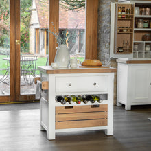 Clover Painted Small Kitchen Island