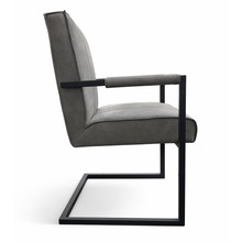 Camden Industrial Dining Chair | Grey
