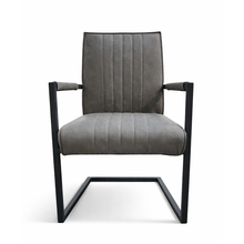 Camden Industrial Dining Chair | Grey