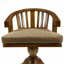 Oxford Light Pine Captain Swivel Office Chair