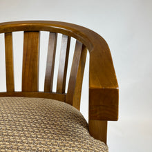 Oxford Light Pine Captain Swivel Office Chair