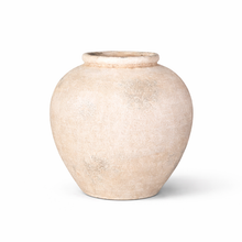 Large Antique Limestone Ceramic Vase