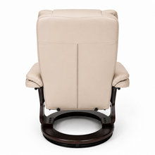 Charlton Swivel Recliner & Footstool | Beige