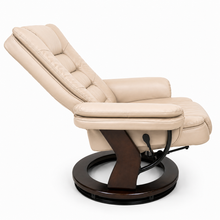 Charlton Swivel Recliner & Footstool | Beige