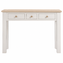 Marlborough Natural Linen Console Dressing Table