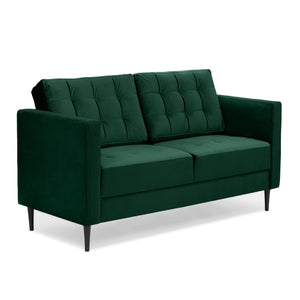 Chelsea Velvet Green 2 Seater Sofa